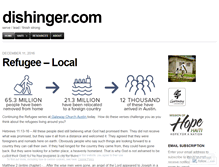 Tablet Screenshot of dishinger.com